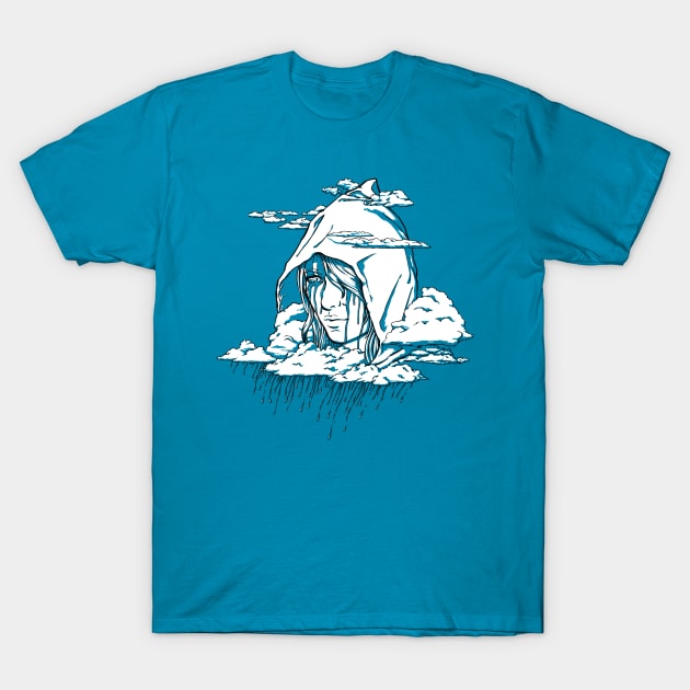 High Above the Clouds T-Shirt by japu